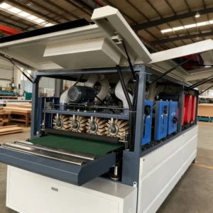 Wood Brush Sanding Machine Drum Sander MDF Polishing Machine Automatic Woodworking Cabinet Door Sander Easy to Operate