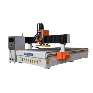 Wood Carving ATC Machine Big Rotary Axis Automatic ATC 1325 4 Axis CNC 3D Router With Horizontal Spindle