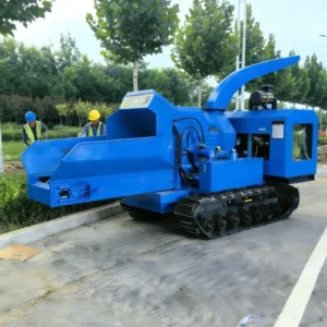 Wood Chipper Small Tree Big Tree Crusher Wood Logs Crusher Palm Leafs Chopper