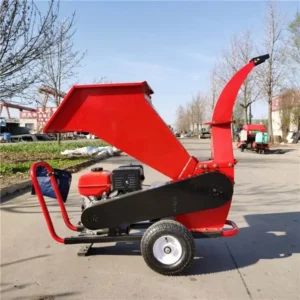 Wood Chipper for Forests Professional Agricultural Garden Electric Wood Crusher Rapid Transport Wood Chipper
