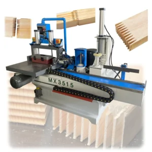 Wood Comb Machine Wood Tenon Machine Easy Operation Wooden Board Machine Finger Joint