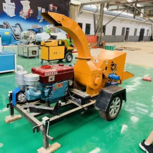 Wood Crusher Machine Electric Wood Chippers Mini Automatic Wood Chipper Crusher