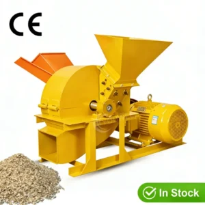Wood Crusher Machine Log Branch Shredder For Sawdust Pellet Customizable Screen Fast Delivery