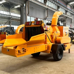 Wood Crusher Tree Branch Shredder Machine Portable Wood Chipper