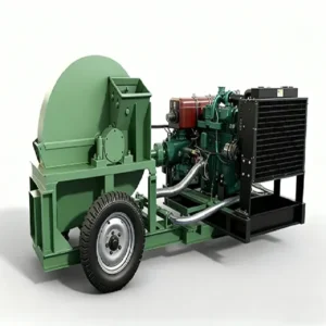 Wood Disc Blade Rotor Type Chipper Shredder Disc Wood Chipping Debarker Motorized Disc Chipper