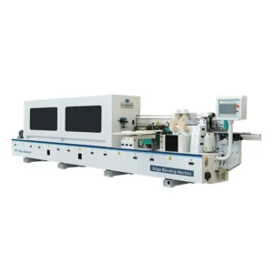 Wood Door Edge Banding Trimmer Machine Automatic Straight and Bevel Angel Edge Bander for Furniture Manufacturing