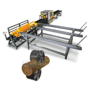 Wood Log Ripping Machine Multiple Blade Saw