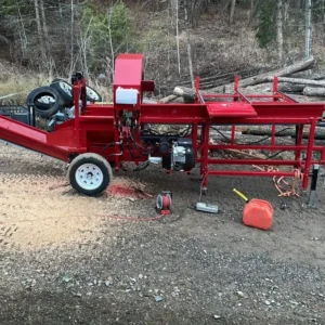 Wood Machine Wood Processor Hydraulic Horizontal Woodworking Firewood Processor Forestry Machinery