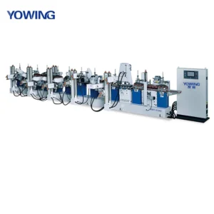 Wood Mouldings Profile 3 Sides Linear Sanding Sander Machine