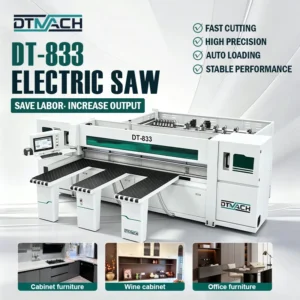 Wood Panel Cutting Machine CNC Panel Saw Computer Table Saw Sliding Furniture Woodworking Auto Reciprocating Beam Saw