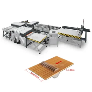 Wood Panel Multiple Blade Rip Ripping Saw Machine MDF Plywood PE Board Multi Cutting Rip Saw Line