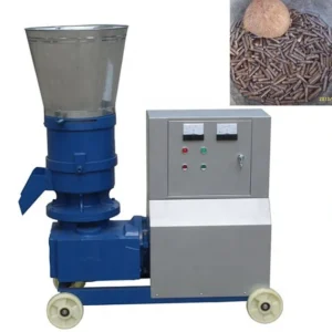 Wood Pellet Machine with Bearing and Gear 60-100kg/h Capacity Energy Saving 380V 7.5kW for Biomass Pellets