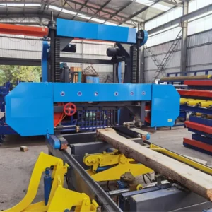 Wood Processing Cutting Machine Wood Band Saw Timber Hydraulic Sawmill