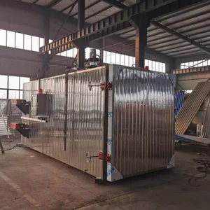 Wood Veneer Sawdust Wood Drying Machine Equipment Electric Heating Vacuum Dryer 5CBM Wood Board Drying Machine