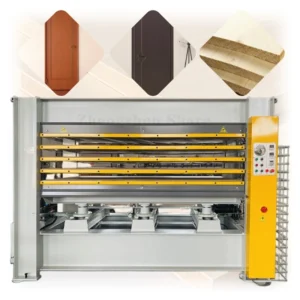 Wooden Door Laminating Hot Press Machine Plywood Hot Press Machine Large Plate Hot Press Machine