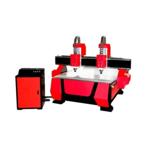Wooden Vertical Double Head CNC Router Bit Machine 3.2kw Water Cooled Spindle with 450B Motor Energy Saving 1300 X 2500