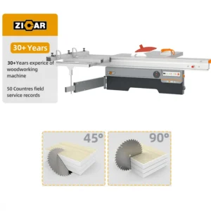 Woodworking 45 90 Degree Melamine Panel Saw Sliding Table Saw Machine for Cutting Furniture Boards
