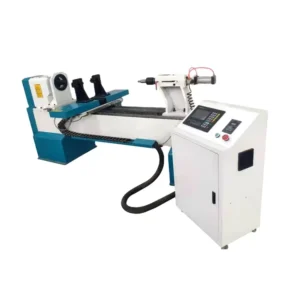 Woodworking Auto Feeding Fully Automatic Wooden Cup Machine CNC Rotating Wood Lathe for Wooden Production