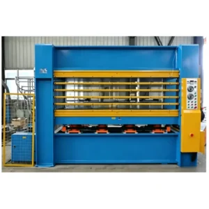 Woodworking Automatic 5 Layers Hydraulic Hot Press 100 Ton Making Machine for Wood Door Plywood MDF Aluminum Honeycomb Board