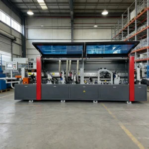 Woodworking Automatic EdgeBander Wood Based Panel Corner Rounding Lipping Edging Pvc Trimming Edge Banding Machine for Doors