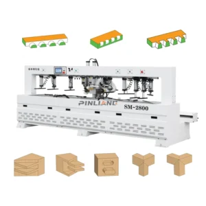 Woodworking CNC Automatic Irregular Tenon And Mortise Machine For Solid Wood