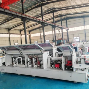 Woodworking CNC PUR Glue Edge Banding Machine With Pre-Milling and Gluing Bander