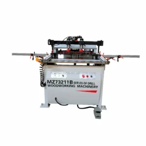 Woodworking CNC Single Row Boring Drilling Machine 380V 50Hz 12 Months Warranty