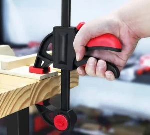 Woodworking F/G Clamp CR-V Steel Quick-Release Clamp Tool ISO 7738 ANSI B18.18 Certified Industrial Grade for Furniture Assembly