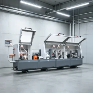 Woodworking Full Automatic PVC Edge Bander MDF Panel Furniture Wood Edge Banding Machine WF360YCC
