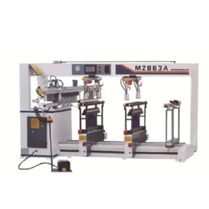 Woodworking Furniture Multiple Three Row Boring Drilling Machine
