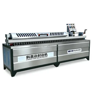 Woodworking High Precision Multi-functional 45 Degree Oblique Straight Edge Banding Machine Wood Melamine Board Edging Machinery