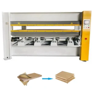 Woodworking Hot Press Machine Single Multi Layers Daylights Automatic Hydraulic Hot Press Machine for Wood Door Veneer