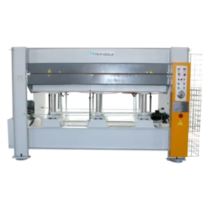Woodworking Hot Press Machine for Plywood Production Motor Pump Multilayer Veneer Door Panel