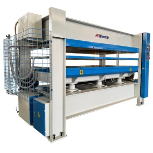 Woodworking Hydraulic Electric Heating Laminating Hot Press Plywood Veneer MDF 120ton Door Hot Press Machine