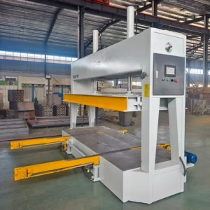 Woodworking Hydraulic Laminating Automatic Feeding Cold Press Plywood Veneer MDF Cold Press 50 Ton Cold Press Machine for Doors