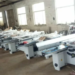 Woodworking Machinery 45 Degree Cutting Sliding Table Panel Saw