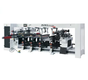 Woodworking Machinery Panel Furniture Wooden Auto Feeding 6 Six Multi Row Line Wood Drilling Machine