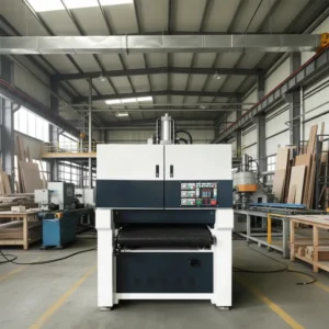 Woodworking Machinery Single Four Side Flat Moulding PrimerPlaner Drum Sander Wood Working Polishing Sanding Machine