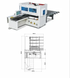Woodworking Multi Sides Drilling Equipment of Wood Furniture Machines CNC Router Six Sides Drilling Center Machinery