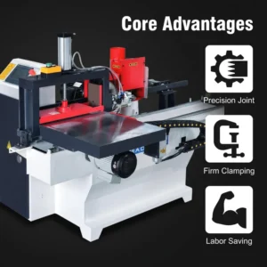 Woodworking Semi Automatic Finger Joiner, Finger Joint Shaper Machine