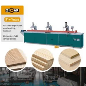 Woodworking Semi auto Finger Jointer Machine Wood Tenon Machine Wood Finger Joint Line