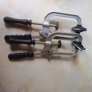 Woodworking Welding Quick Released Clamp Face Wood Clamp Self Adjusting Adjustable C Clamp Locking for Hand Tool