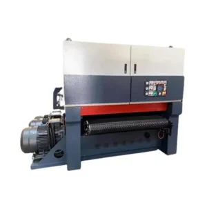 Woodworking Wide Belt Sander Machinery with Pump and Motor 15 kW Power 3300 kg for Manufacturing Plant