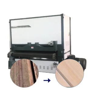 Woodworking Wood Furniture Board Primer Lacquer Paint Drum Wide Belt Brush Polishing Calibrating Sander Sanding Machine CE