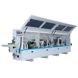 Woodworking Wood Melamine Furniture Door Edging PVC Edge Bander Trimmer 8 Function Automatic Edge Banding Gluing Machine for MDF