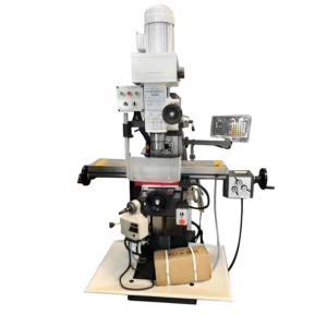 ZX7550C Vertical Universal Milling Drilling Machine 45 Degree Left Right Milling Head Rotation 220V MT4 Wider